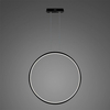 Nowoczesna lampa Ledowe Okręgi No.1 X 100cm czarna 3k Dali