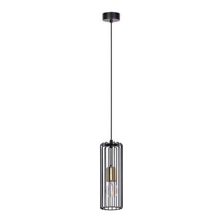 Lampa wisząca GABIA Kaja K-4935 czarny/złoty
