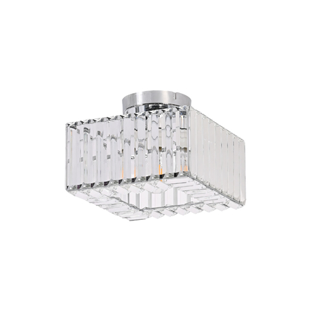 Light Prestige Kwadratowy plafon Vetro chrom 1xE27 LP-2910/1C CH square