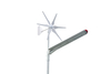 Lampa uliczna hybrydowa LED Greenie WS-60W Windsun z czujnikiem ruchu PIR i Bluetooth