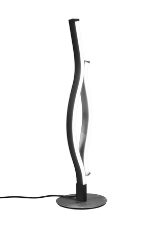 Lampa stołowa Trio 541210205 czarny/srebrny