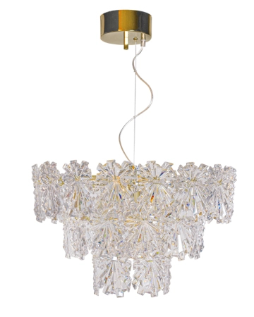 Lampa wisząca By Rydens Lorraine Ø51,5cm kryształowa