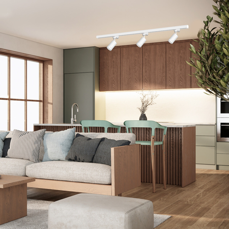 Milagro Oprawa Pipe Ring Track Biały 1xGU10 ML2066 BIAŁY