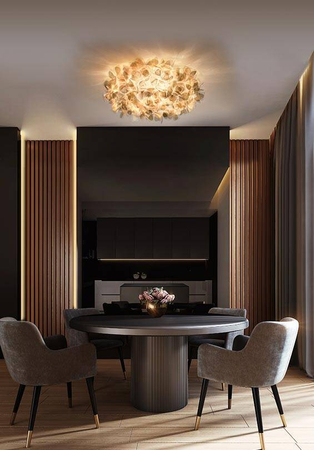 Lampa sufitowa Slamp CLIZIA - MAMA NON MAMA GOLD M CLICM00GNM00000000EU złoty