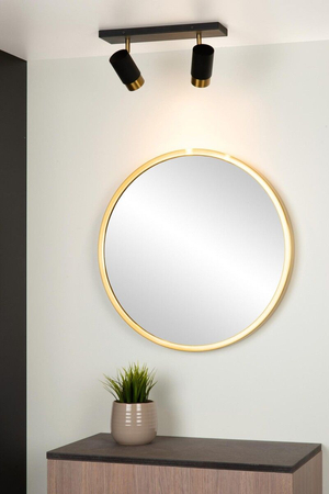 Reflektor Lucide FLORIS 35913/02/30 czarny/złoty