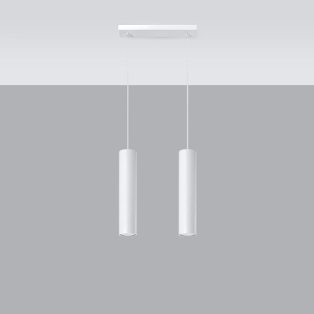 Sollux Lighting Lampa wisząca LAGOS 2 biały SL.0324