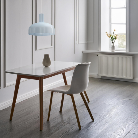 Milagro Lampa wisząca VISBY BŁĘKITNY 1xE27 MLP1556 BŁĘKITNY