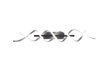 Lampa sufitowa Trio 641810205 czarny/srebrny