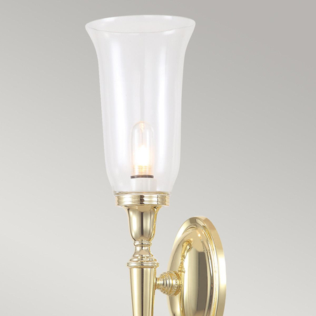 Kinkiet Elstead Lighting Dryden mosiądz BATH-DRYDEN2-PB