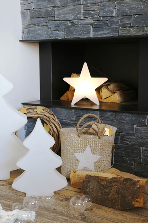 Gwiazda LED Lampa wewnętrzna 3000K Biała ciepła 30cm 32508L biały