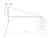 Lampa ścienna Nowodvorski Crane-9374