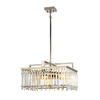 Żyrandol Elstead Lighting Aries szary ARIES-4P-L