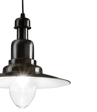 Lampa wisząca Ideal Lux 122052 Fiordi SP1 Nero