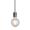 Endon Lighting Lampa wisząca 76587 mosiądz