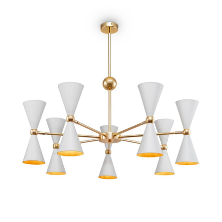 Lampa wisząca Maytoni Vesper MOD108PL-14WG White with Gold