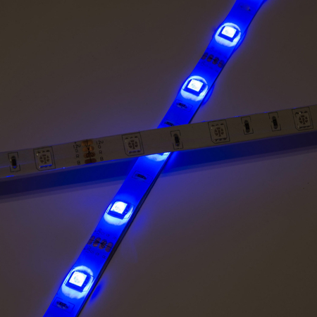 Taśma LED Greenie RGB 1m diody 5050 7.2W/mb, wodoodporna IP65, RGB Rolka 5m
