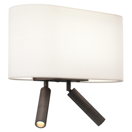 Kinkiet Astro Venn Reader Twin 1433006 Brązowy