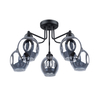 Sollux Lighting Żyrandol FILLAN 5 czarny SL.1145