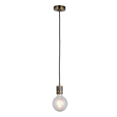 Endon Lighting Lampa wisząca 76587 mosiądz