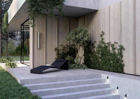 Lampa zewnętrzna Nowodvorski CLINE LED 11377 Czarny