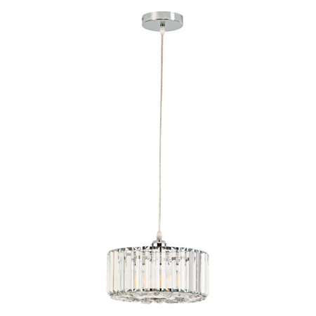 Light Prestige Okrągła lampa wisząca Vetro chrom 1xE27 LP-2910/1P CH round