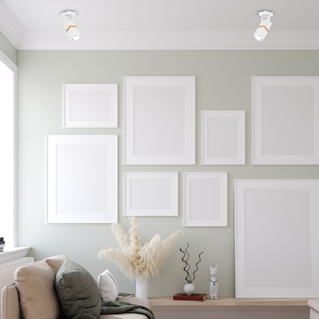 Milagro Kinkiet Vidar 1xGU10 Biały MLP5405 BIAŁY