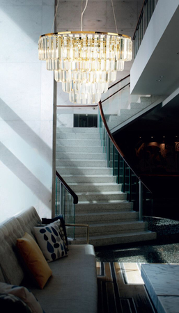 Lampa wisząca Maxlight MONACOP15 P0424 złoty