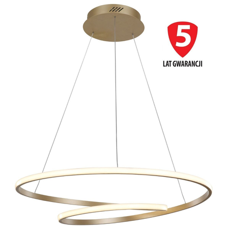 Lampa wisząca Italux MD17011011-2A GOLD Capita Złota