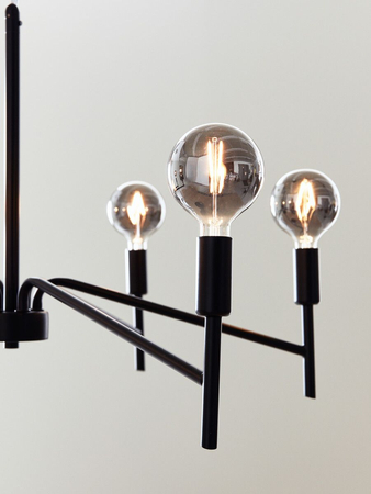 Lampa wisząca Markslöjd MONARCH 108209 czarny