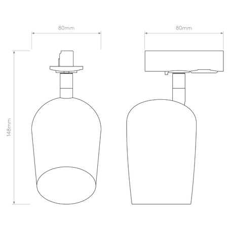 Lampa szynowa Astro Koto Track 1478012 Matowy Biały