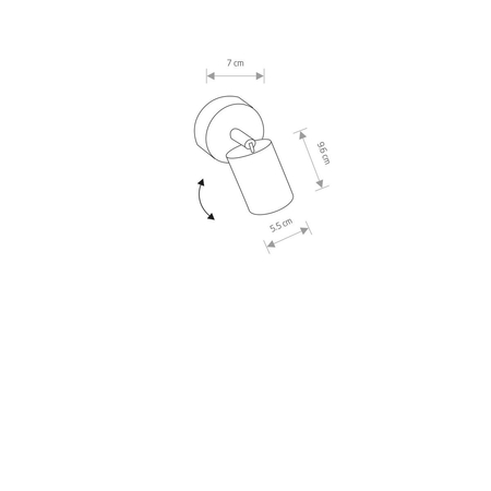 Lampa sufitowa EYE SPOT Nowodvorski 6018 czarny