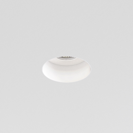 Spot Astro Trimless Slimline Round Fixed Fire-Rated IP65 1248017 Matowy Biały