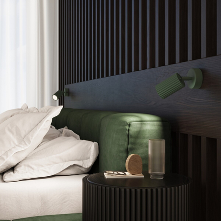 Sollux Lighting Kinkiet KARBON zielony oliwkowy SL.1616