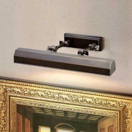 Kinkiet Elstead Lighting Chawton brązowy CHAWTON-PLM-DB