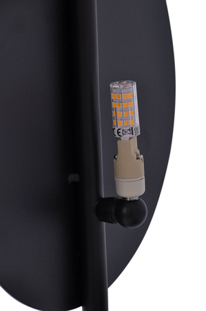 Kinkiet REGA Kaja K-4637 czarny