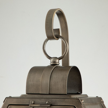 Średnia latarnia naścienna Heath - 1 źródło światła - Oksydowany brąz Quintiesse QN-HEATH-M-BU