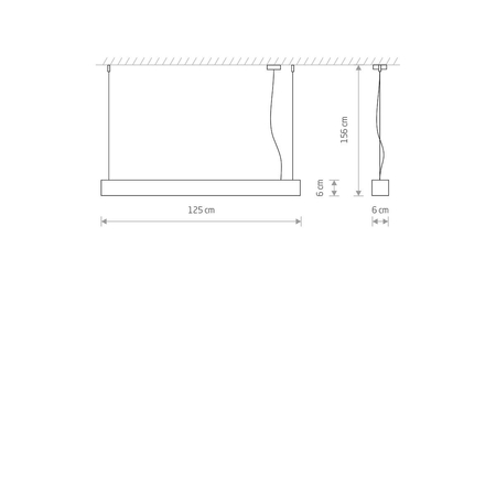 Lampa sufitowa SOFT LED 120X6 Nowodvorski 7537 biały