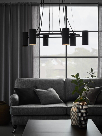 Lampa wisząca Markslöjd PORTO 107357 czarny