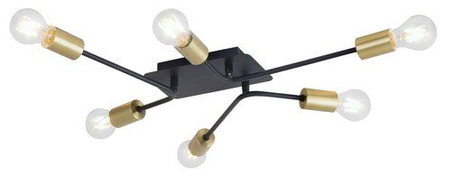 Lampa sufitowa Rabalux Lanny 2103 czarny