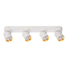 Milagro Lampa Sufitowa Andy 4xGU10 Biały + Złoty ML9938 BIAŁY / ZŁOTY