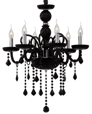 Żyrandol Ideal Lux 032504 Giudecca SP6 Nero