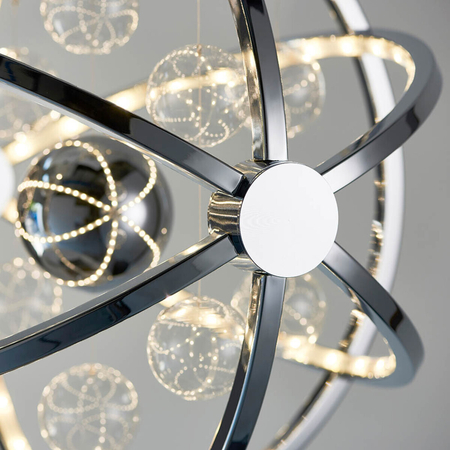 Endon Lighting Lampa wisząca MUNI-CH-S chrom