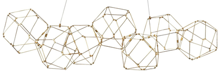 Lampa wisząca Luces Exclusivas ASIS LE41325 złoty