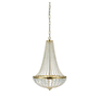 Lampa wisząca Markslöjd GRANSO 106119 przezroczysty/złoty