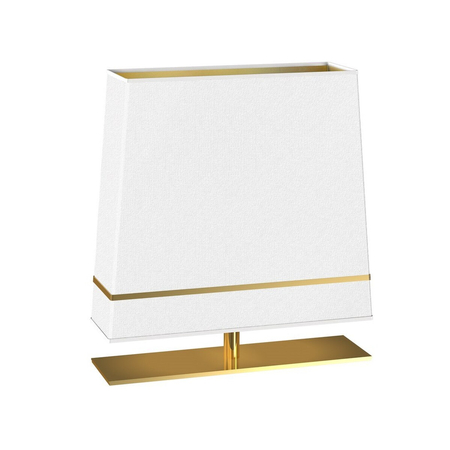 Milagro Lampa Stojąca VOLANS 1xE27 MZ5026 Biel / Złoto