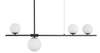 Lampa wisząca Luces Exclusivas TURBO LE41801 biały/czarny
