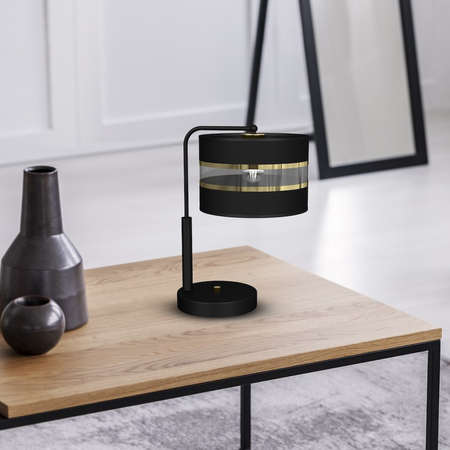 Milagro Lampka Nocna ULTIMO BLACK 1xE27 MLP7343 CZARNY