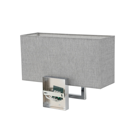 Kinkiet Nowodvorski HOTEL MOOD 11792 szary, chrom