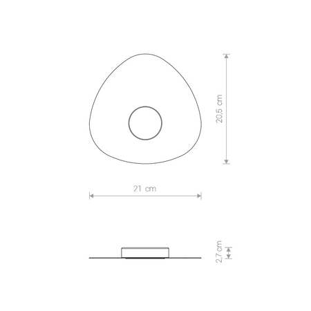 Lampa sufitowa Nowodvorski 8303 Organic I