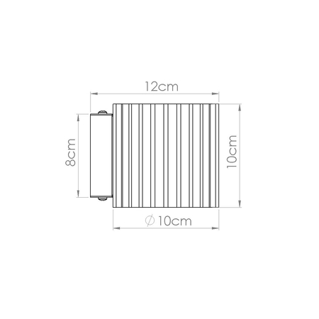 Sollux Lighting Kinkiet AURA beżowy G9 SL.1791